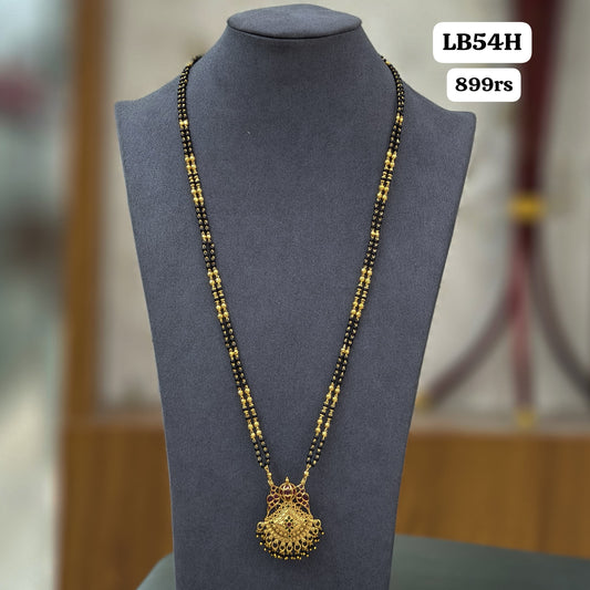 Long black beads(Beads will be different)