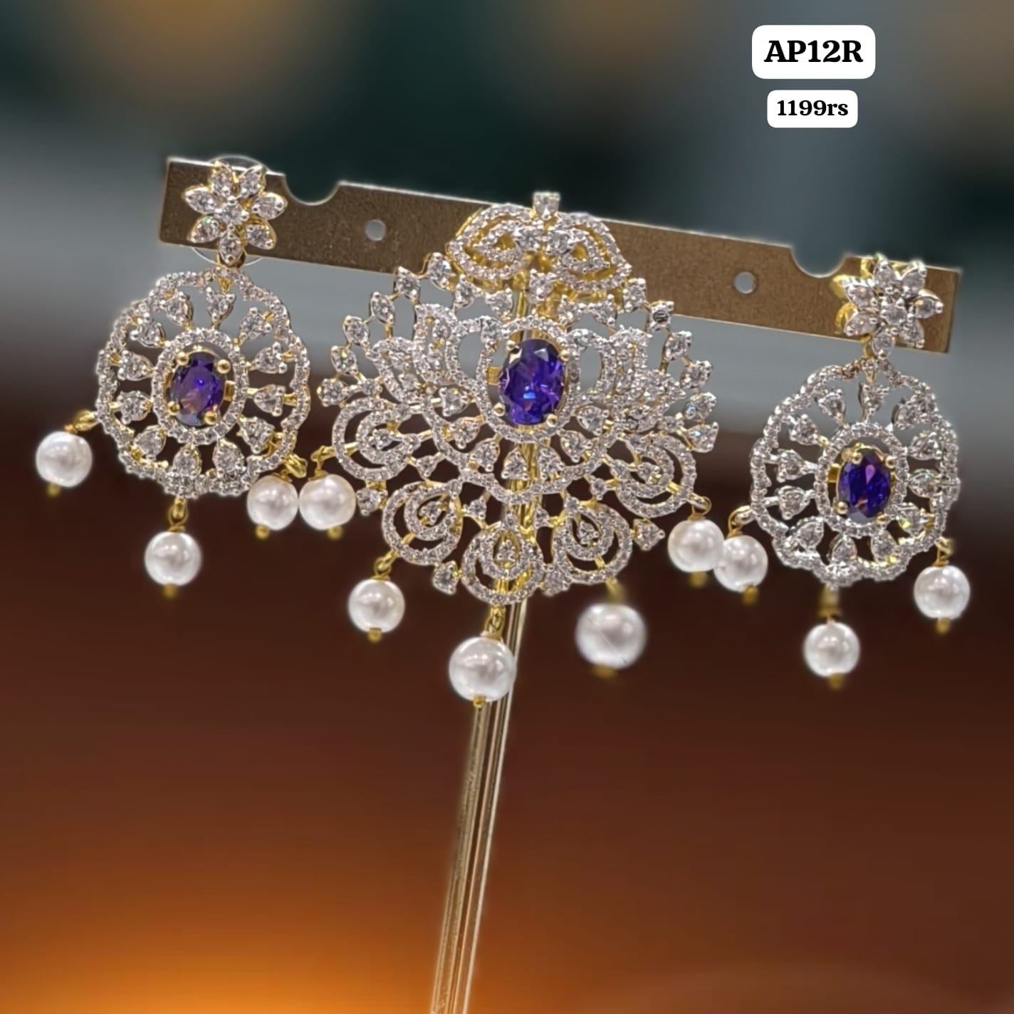 Pendant with Earrings