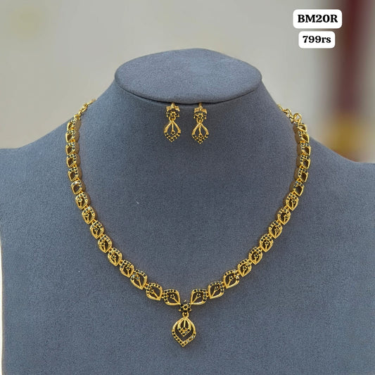 Micro gold Short Neckset