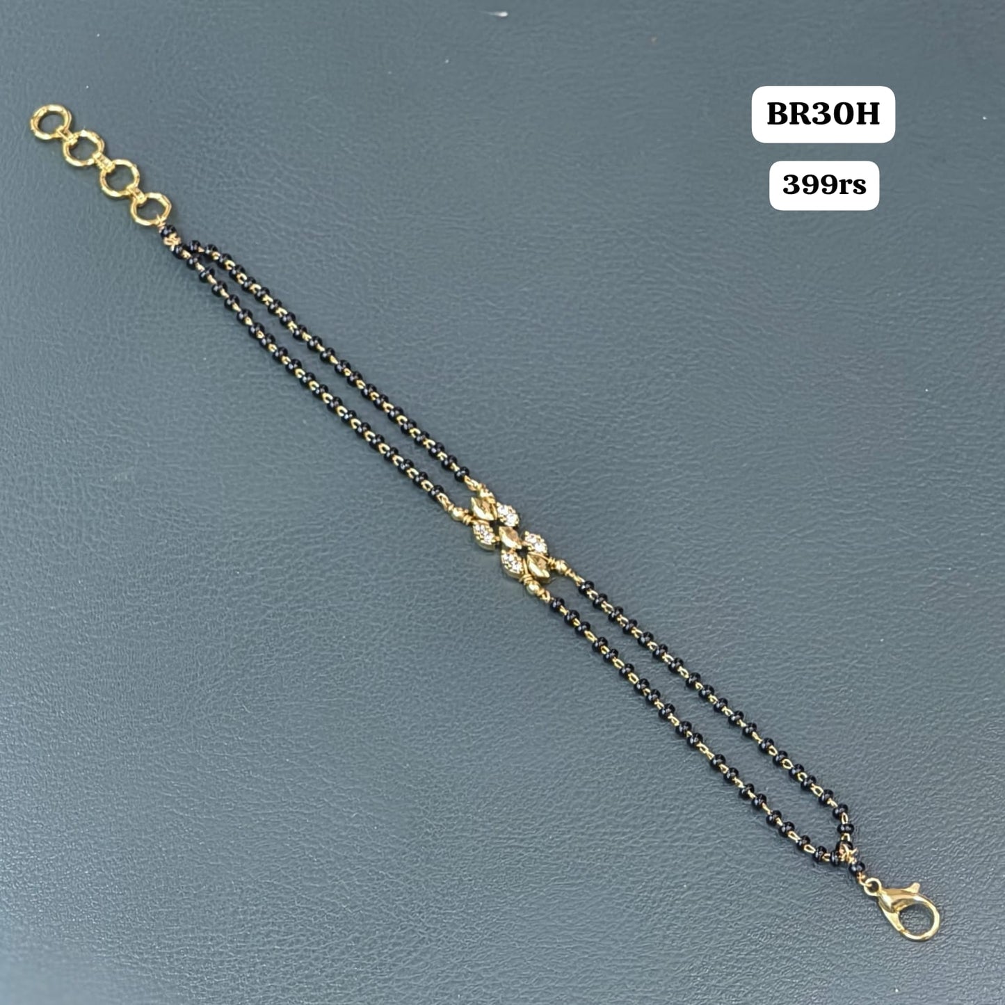 Black beads Bracelet