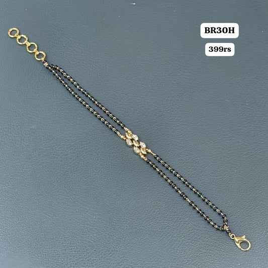Black beads Bracelet