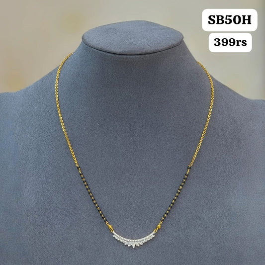Short black beads