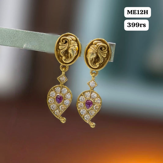 Kempu Earrings