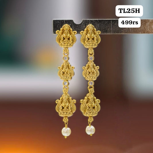 Laxmi String Earrings