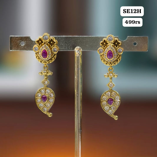 Ruby Earrings