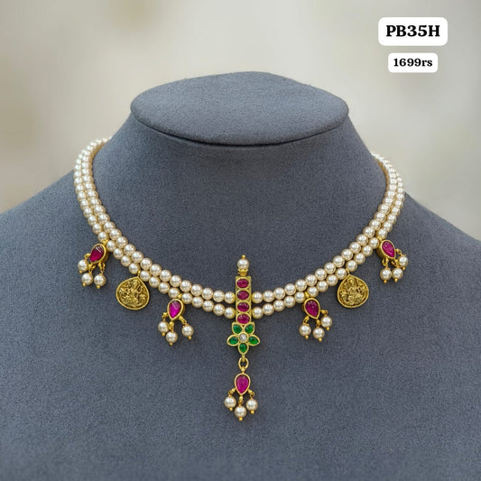 Kundan & Swarovski Beads Chocker