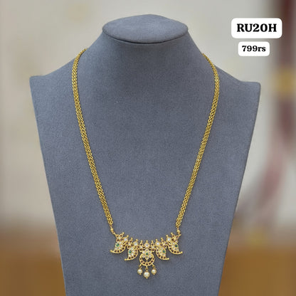 Pendant with Chandraharam