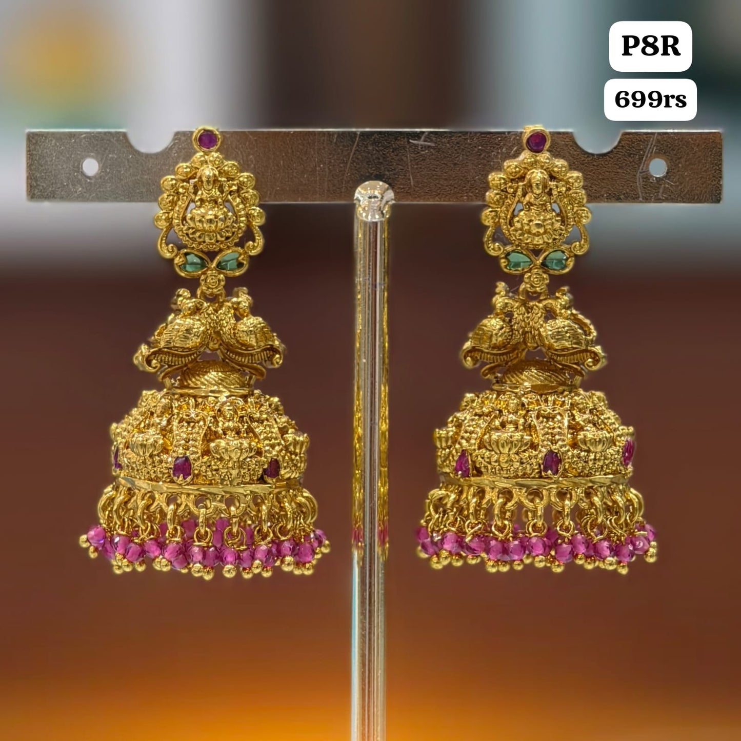 Pink Butta Earrings