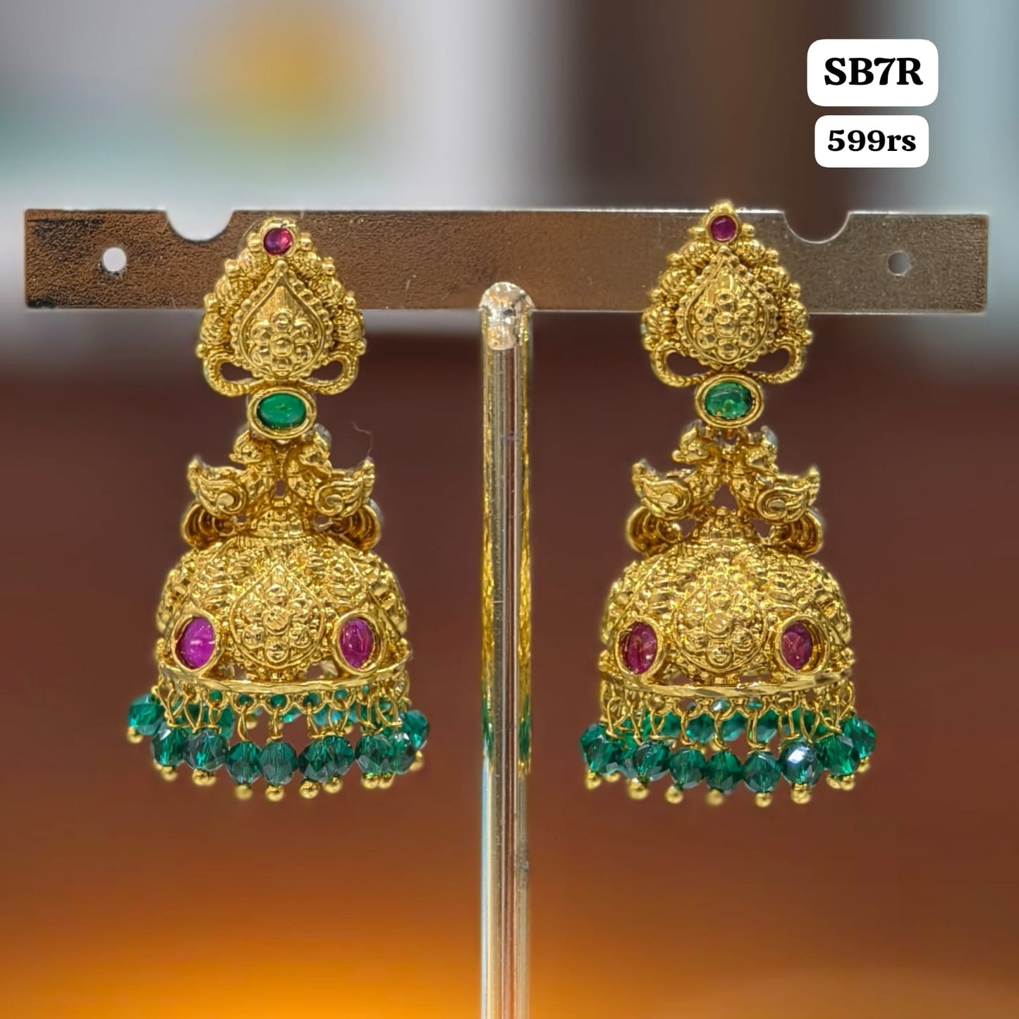 Green Butta Earrings