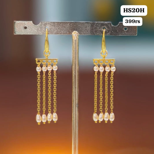 Hanging earrings
