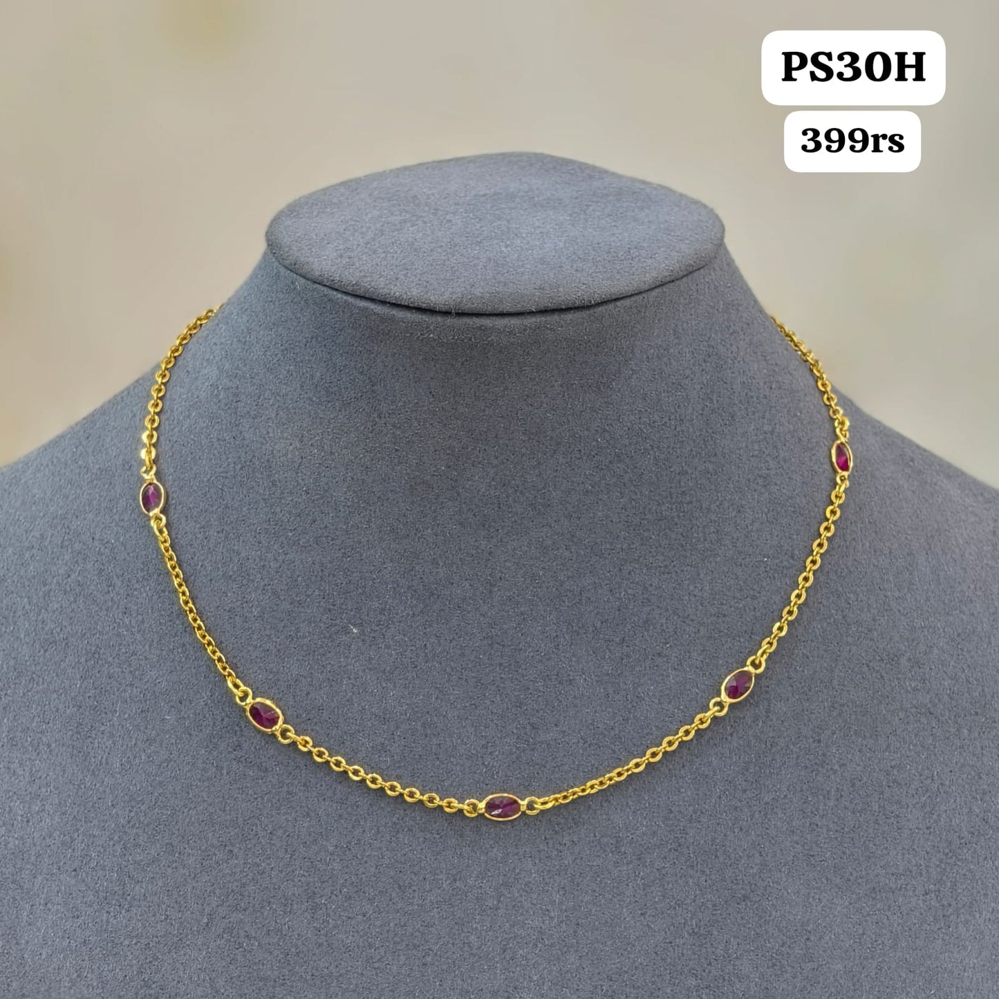 Pink simple Chain