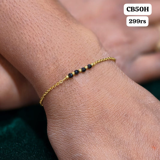 Black beads Bracelet