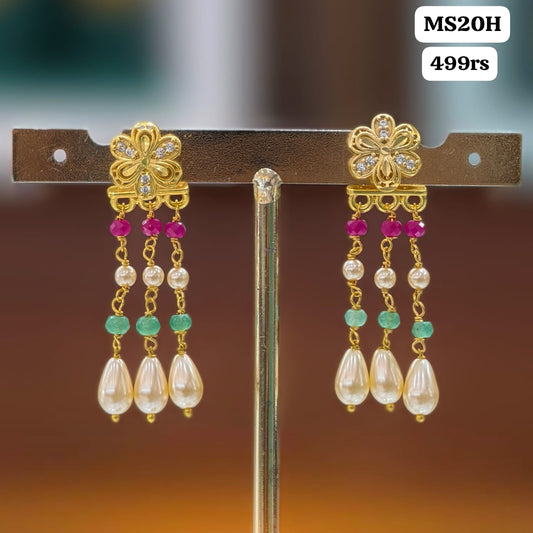 String earrings