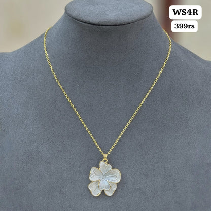 White flower Simple Chain
