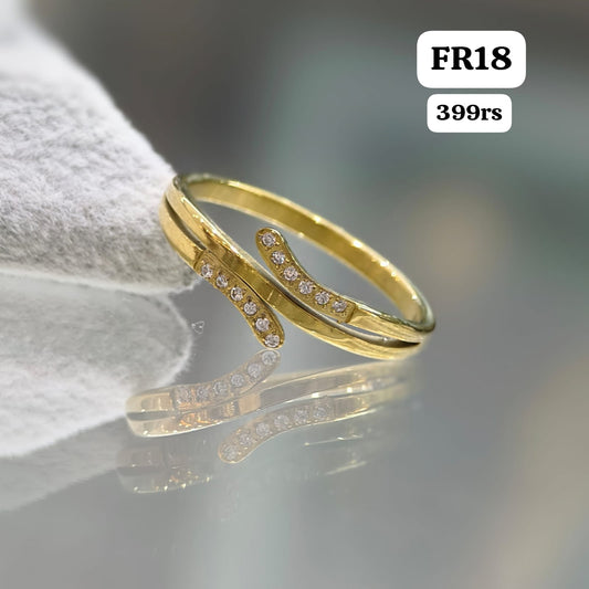Twist Open Ring
