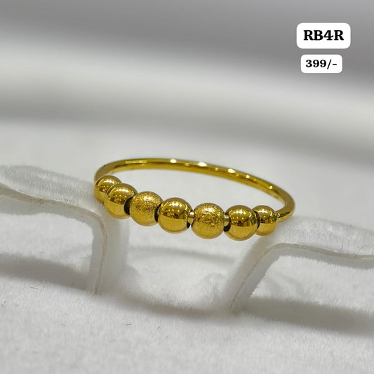 Gold balls Ring