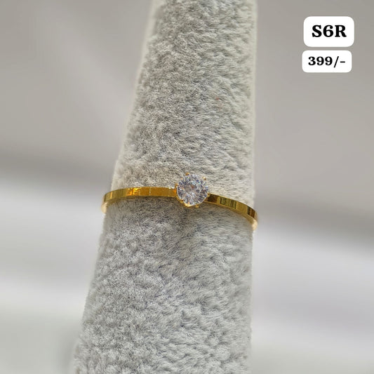 White stone Ring