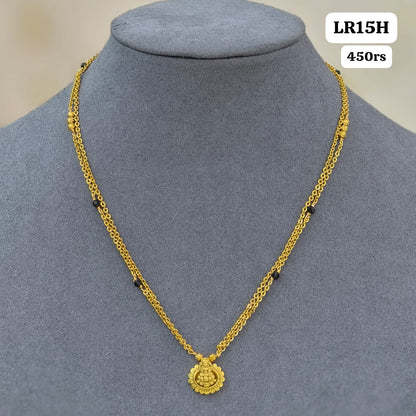 Laxmi Short black beads