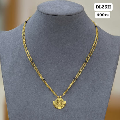 Laxmi Short black beads
