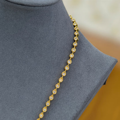 Diamond stone Thali Chain (45 days to Dispatch)