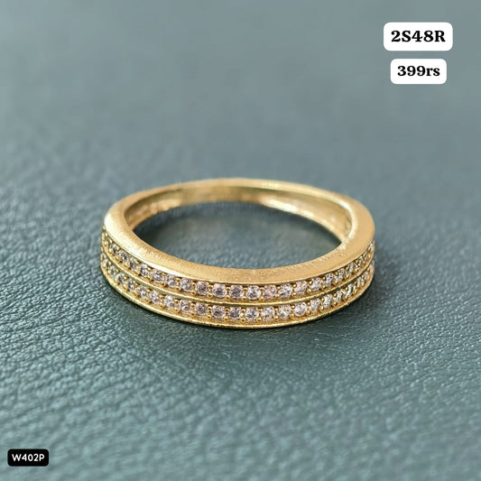 Double line Ring