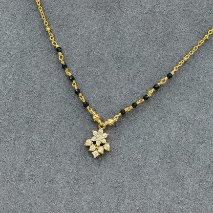 Short black beads