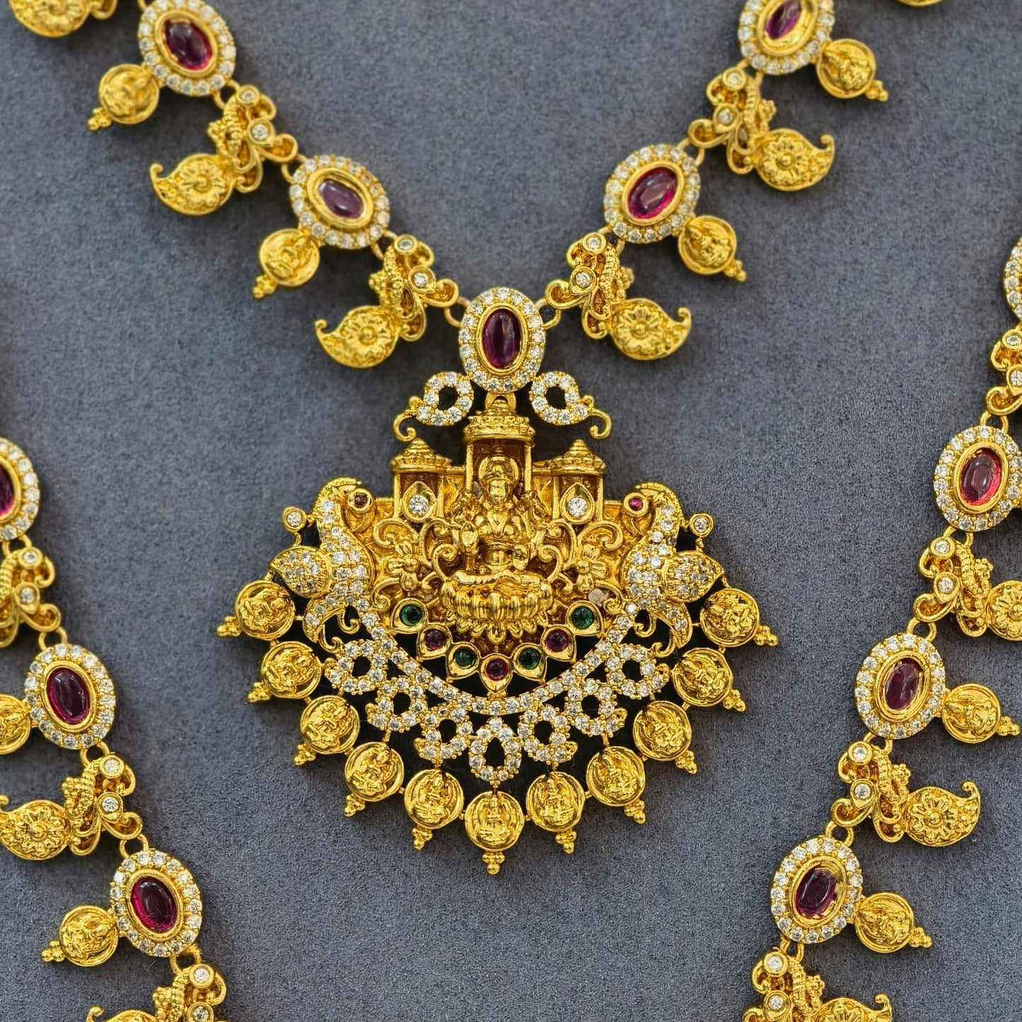 Laxmi Combo set (Ruby)-H