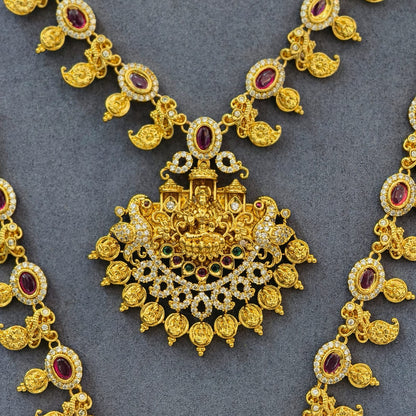 Laxmi Combo set (Ruby)-H