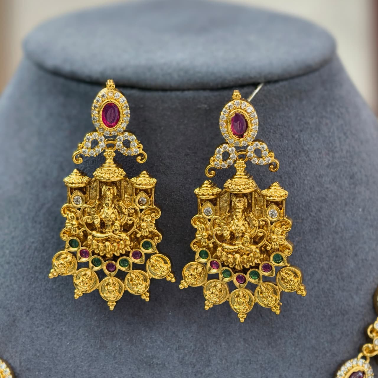 Laxmi Combo set (Ruby)-H