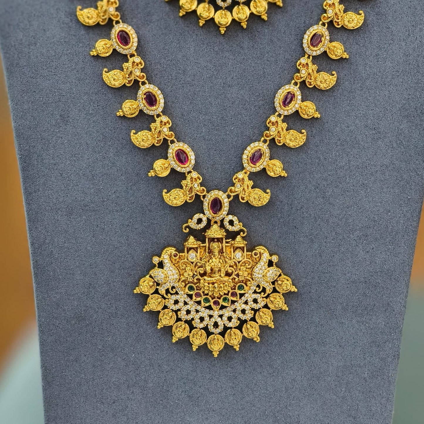 Laxmi Combo set (Ruby)-H