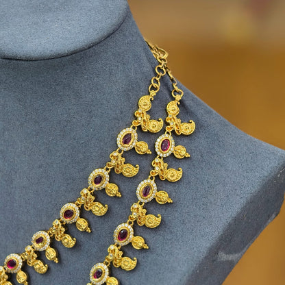 Laxmi Combo set (Ruby)-H