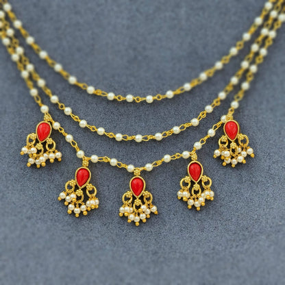 Pagadam pendants with Layers Chain