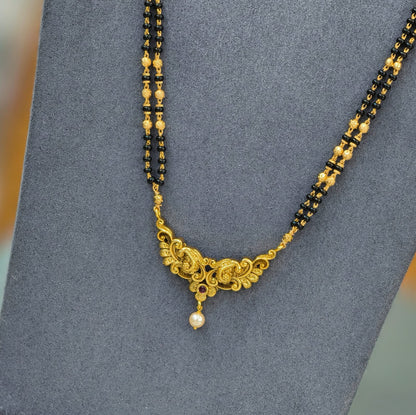 Long Black beads