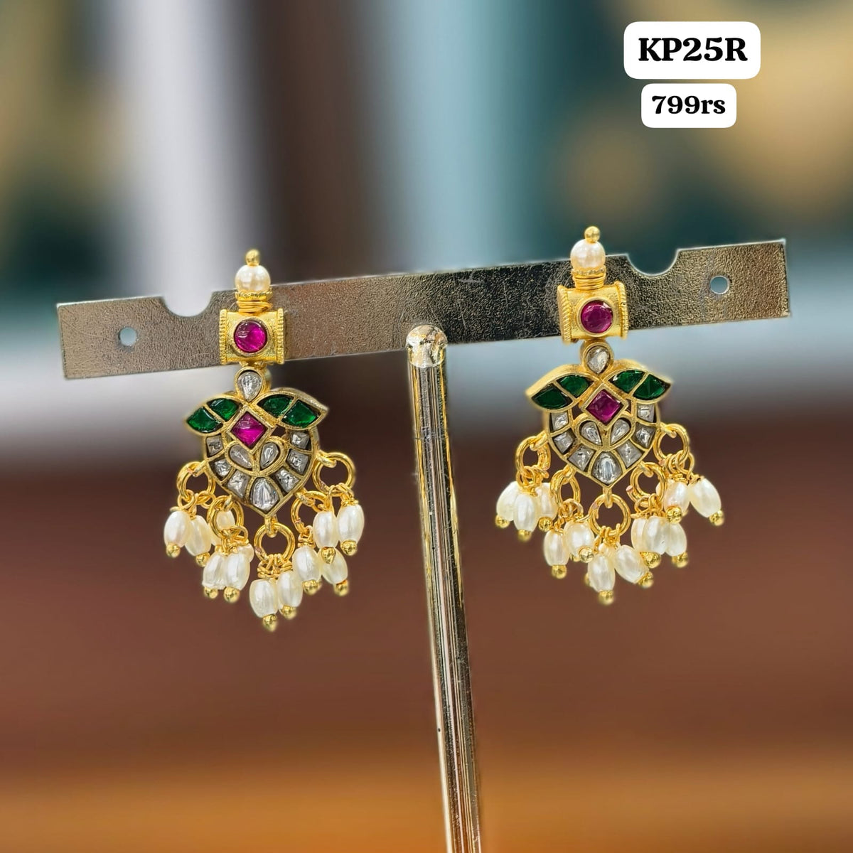 Kundan Earrings