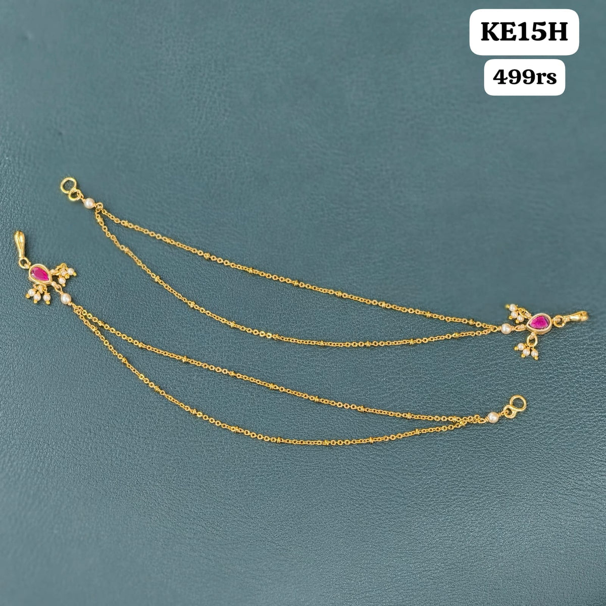 Kundan Earchains