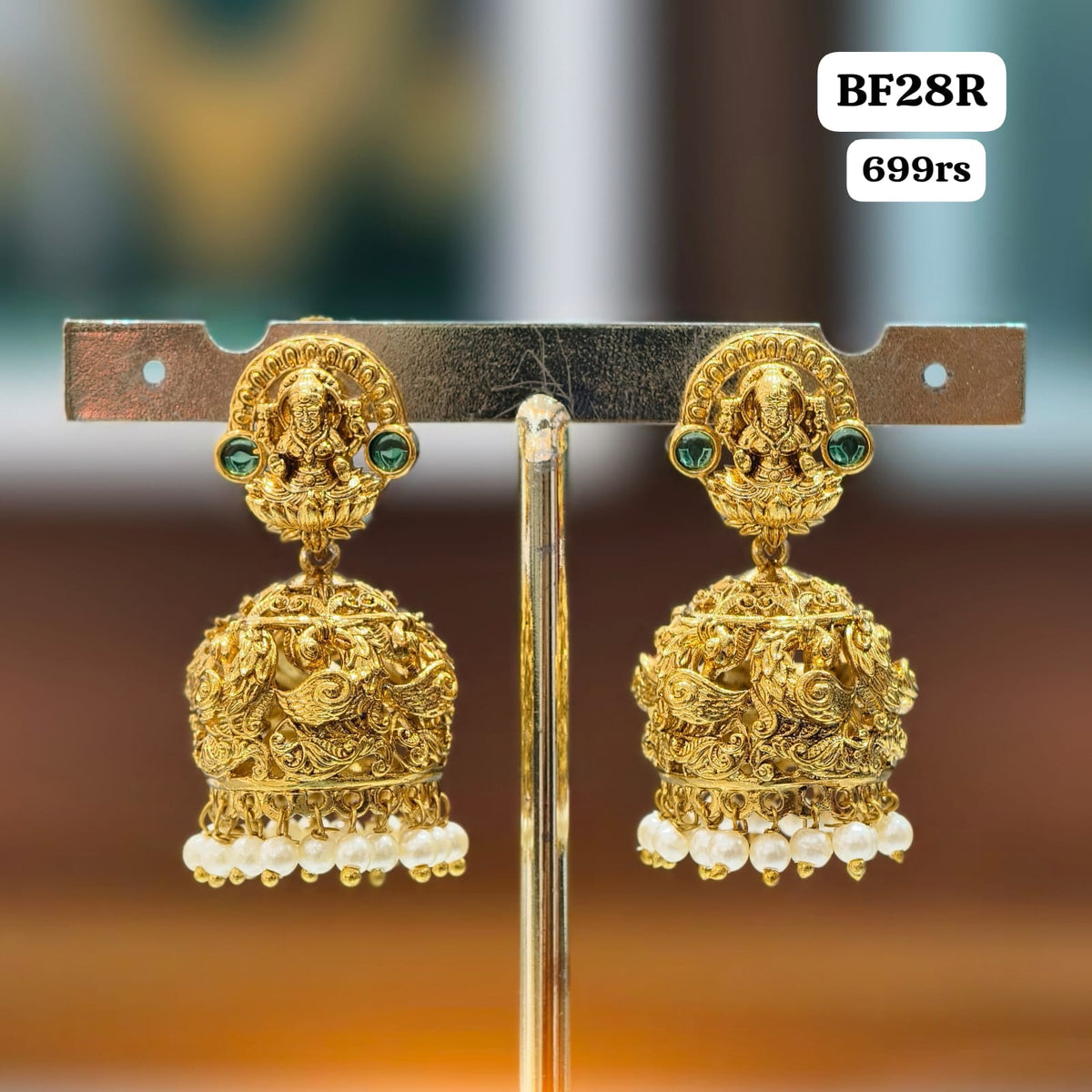 Butta Earrings (G)-H