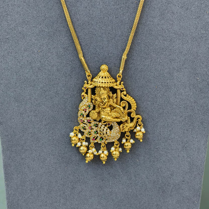 Ganesh pendant with chain (M)