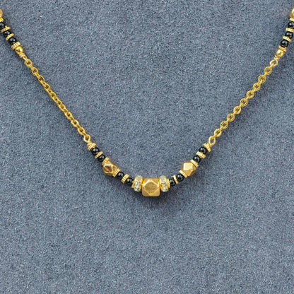 Short Black Beads