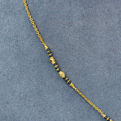 Short Black Beads