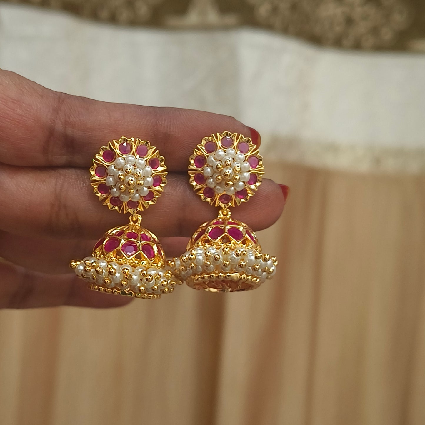 Microgold earings