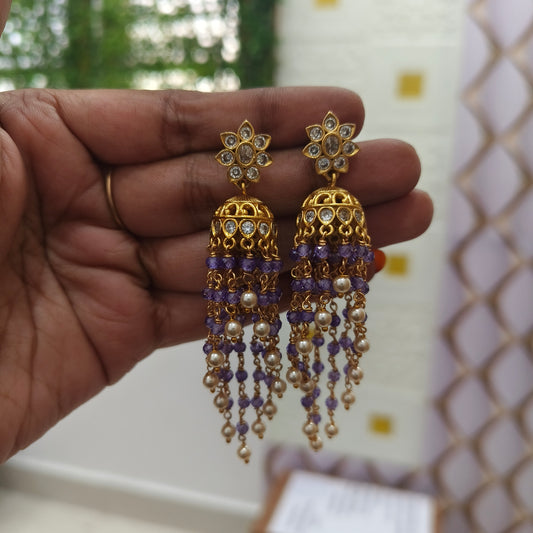 Butta string earrings