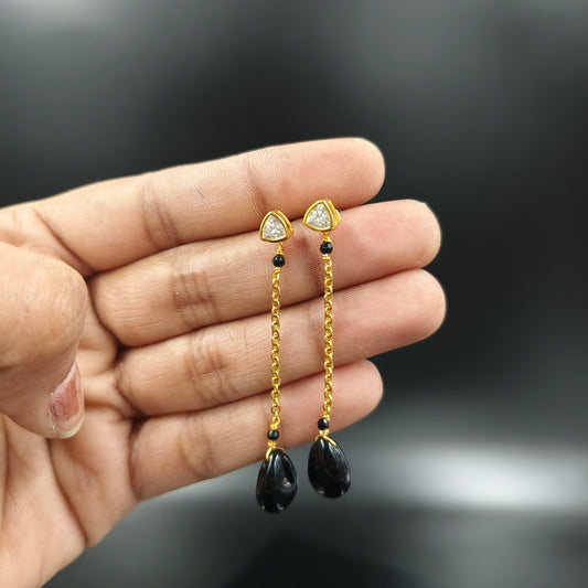 String earrings