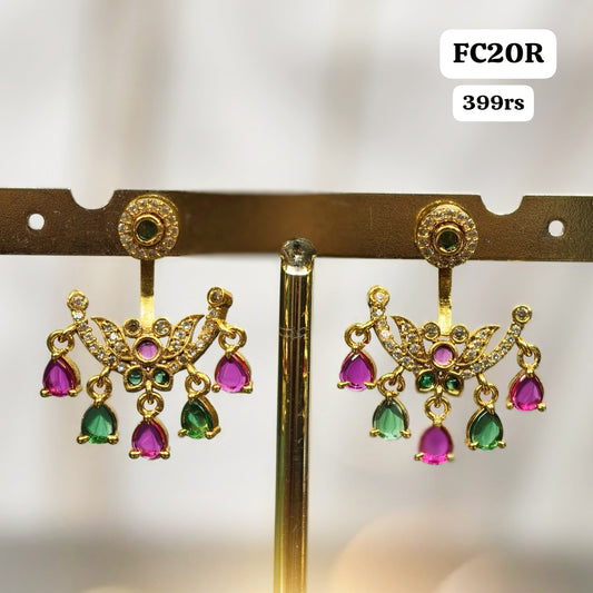 Multi Stone Earrings