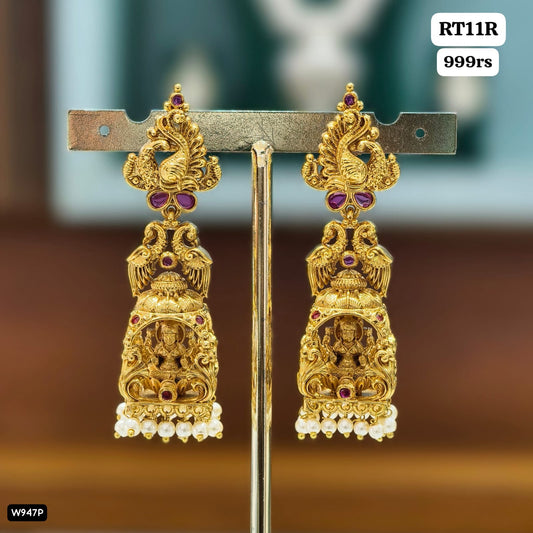 Laxmi Butta Earrings (R)-H