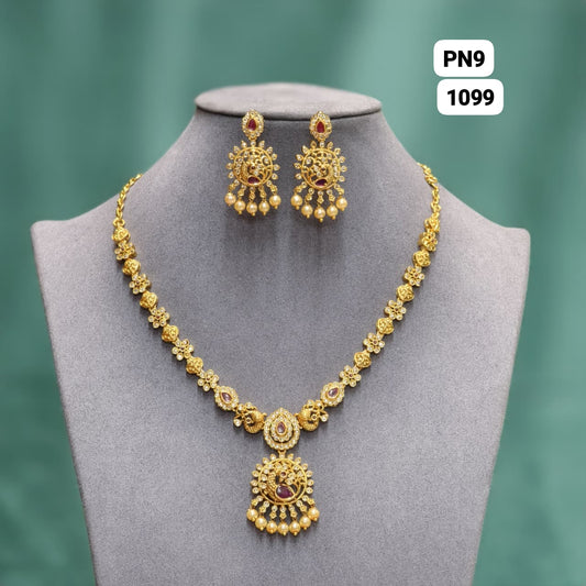 Short Neckset [pink]