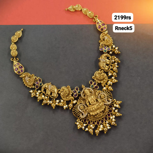 Antique Finish Short Neckset