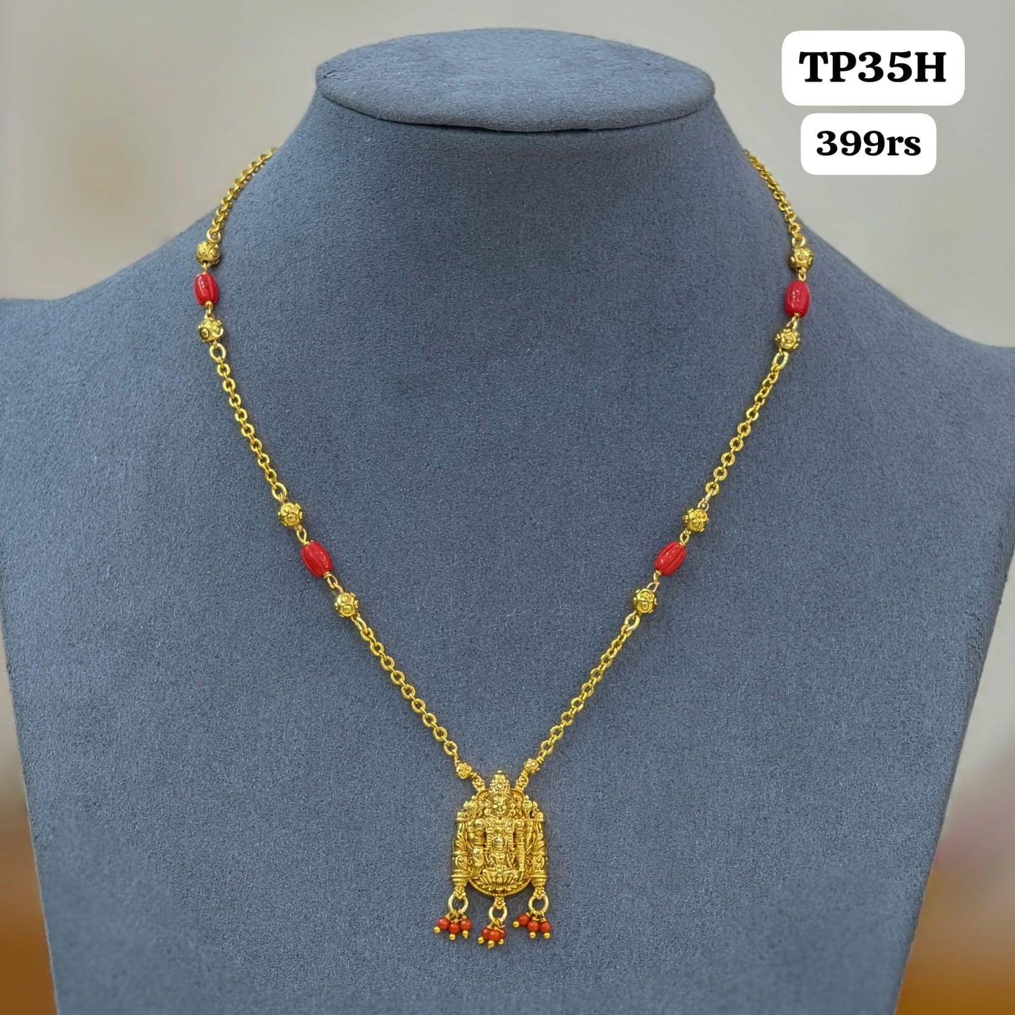 Thirumala Pendant with simple chain