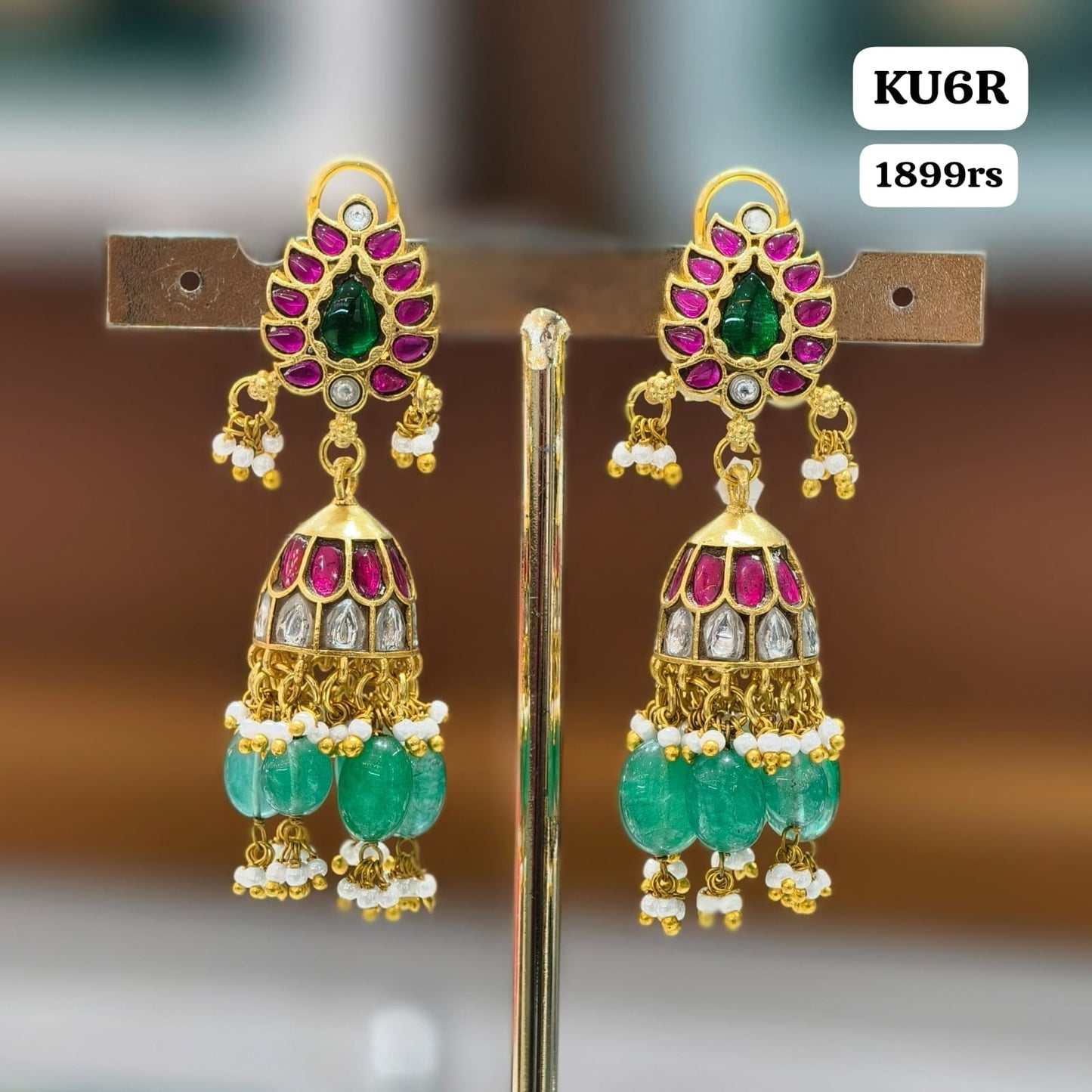 jadav butta earrings