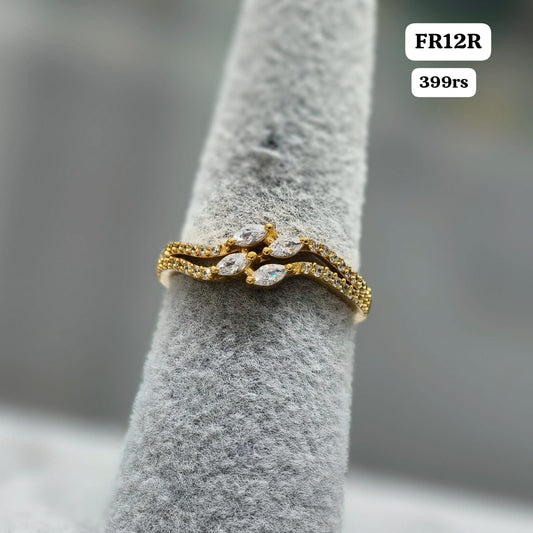 White Stone Ring