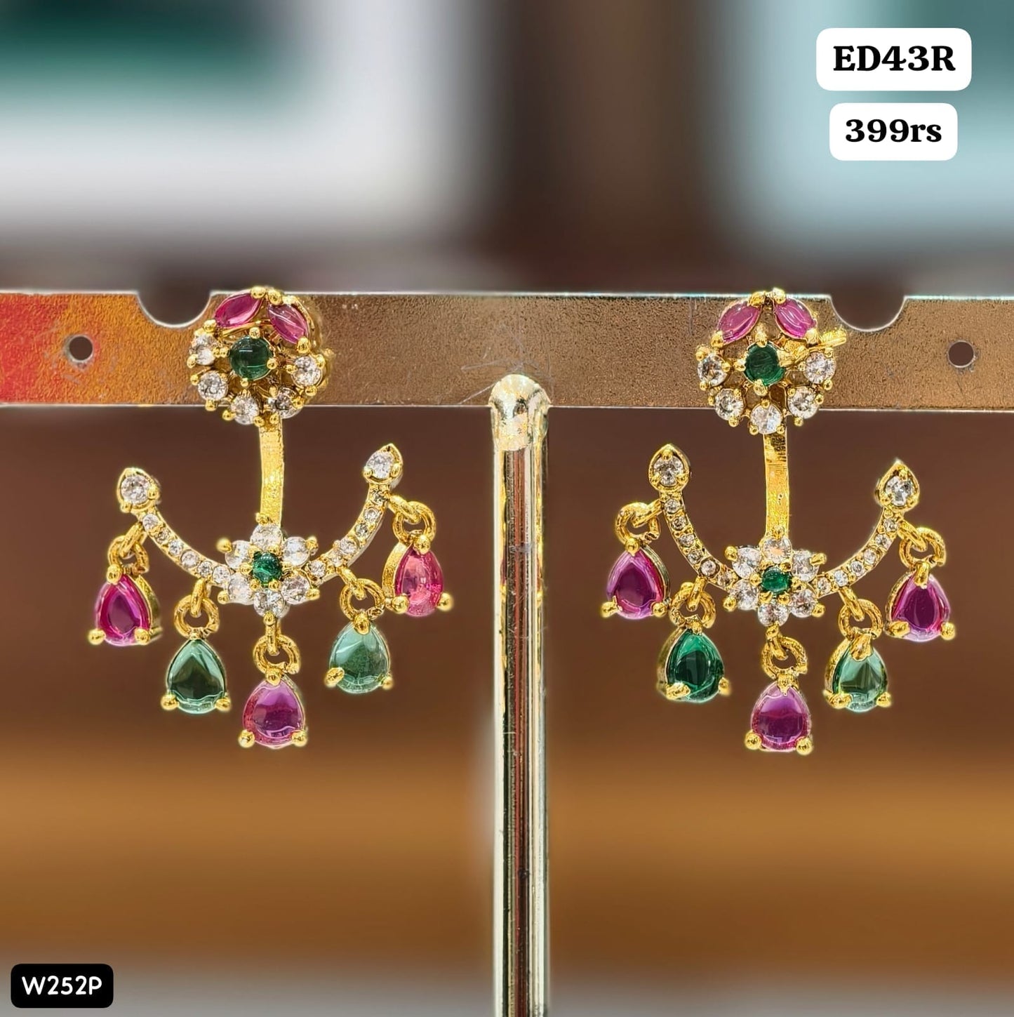 Earrings (multi stone)